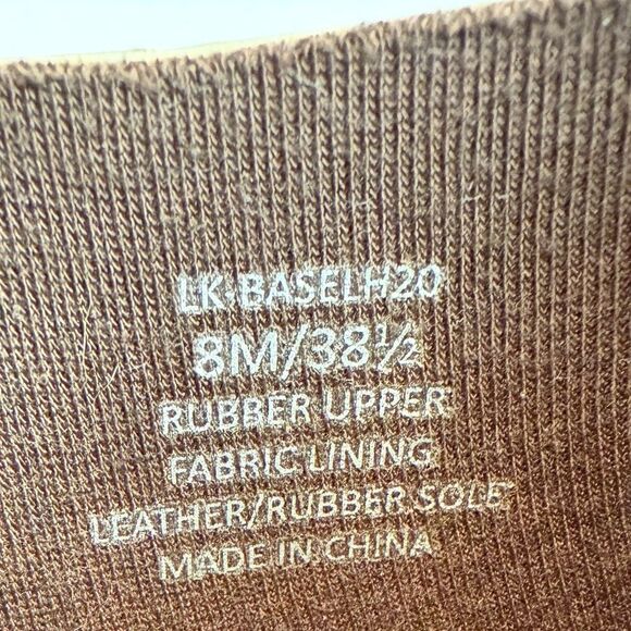 Lucky Brand Women's Rainboot Bootie Ankle Boot Shoes Leopard Print Size 8 M - Picture 10 of 10